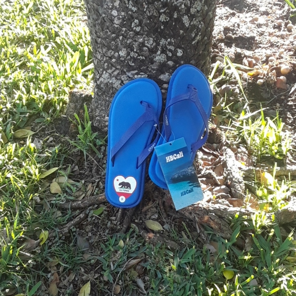 HB Cali flip flops NWT